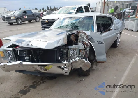 1972 Chevrolet Malibu from USA, damaged, VIN 00001D37F21581744